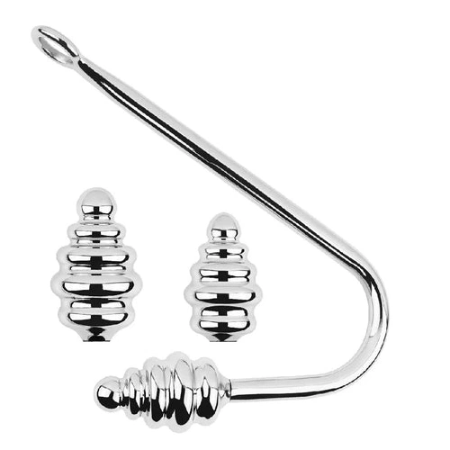 Set 8826 Ribbed GreatBenefit Hook Anal Screw-in 0809